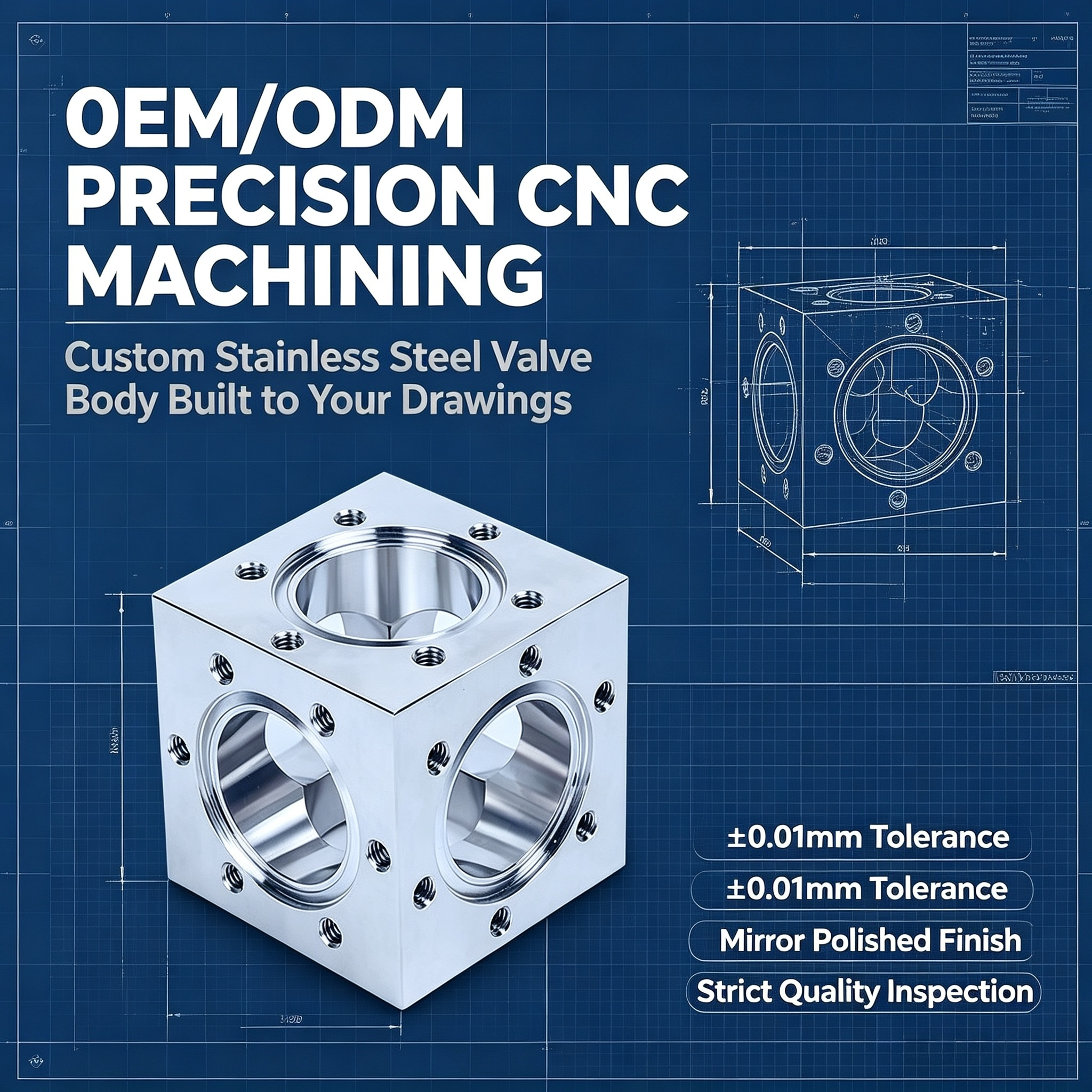 RF Valve Cavity / Microwave Valve Housing