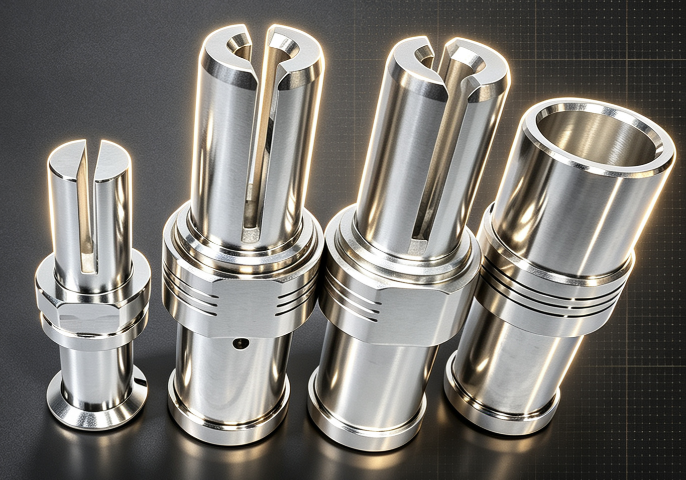 EV High Voltage Spring Conductive Contact